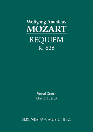 Book cover for Requiem, K.626