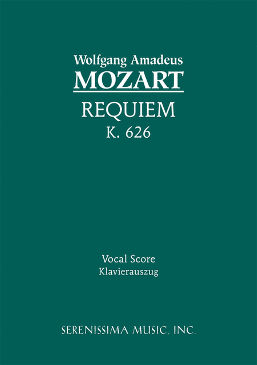 Book cover for Requiem, K.626