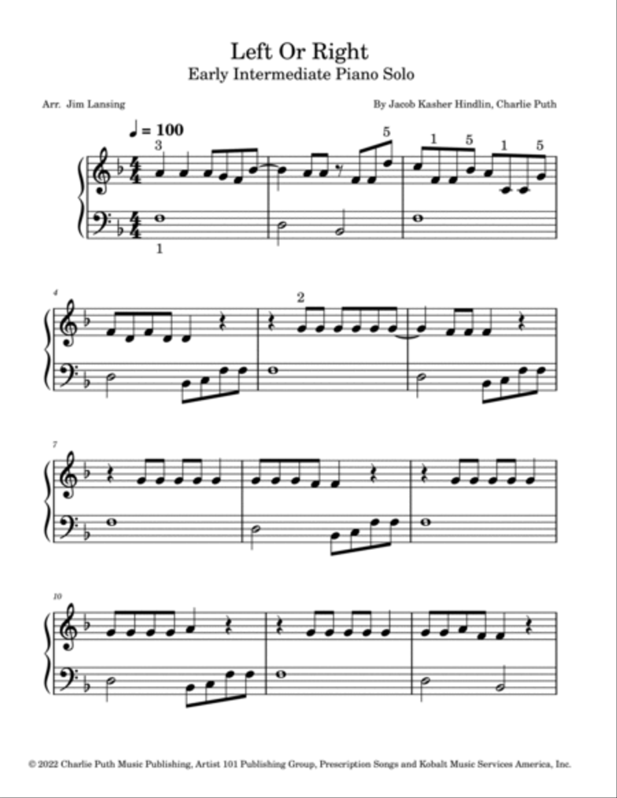 Left And Right Piano Method scores gallery preview page 2