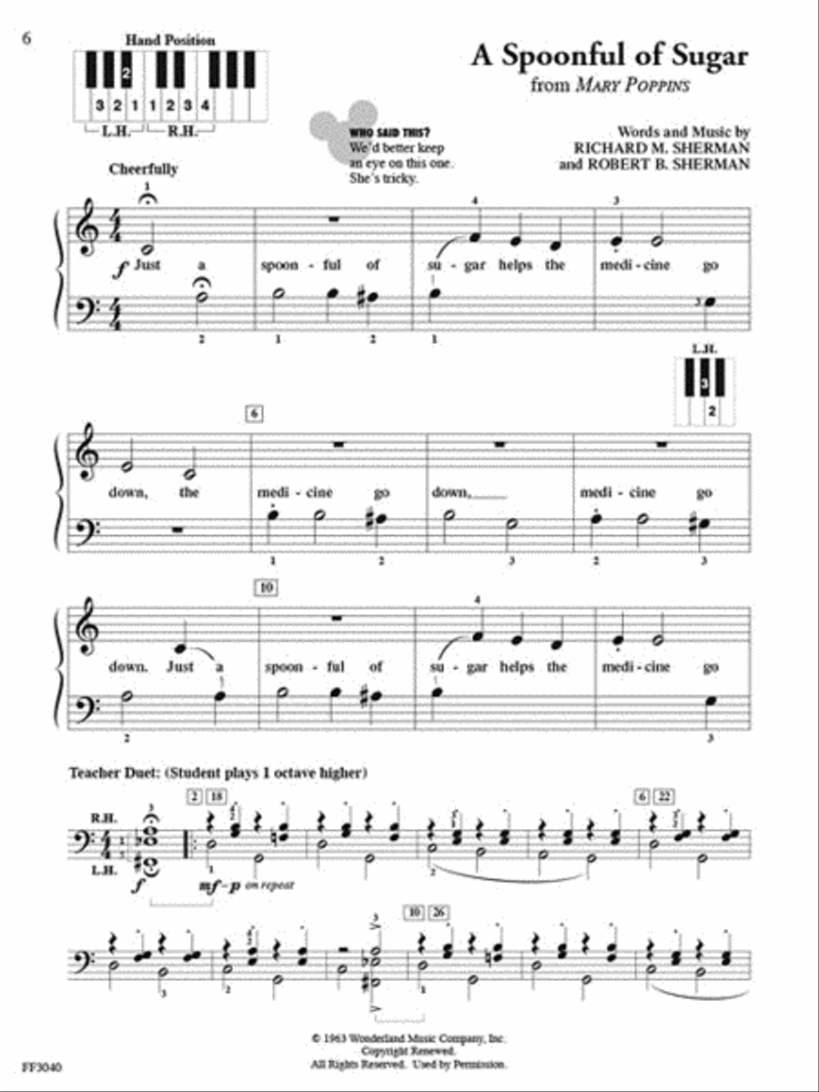 PlayTime® Piano Disney Piano Method scores gallery preview page 4