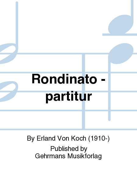Rondinato - partitur