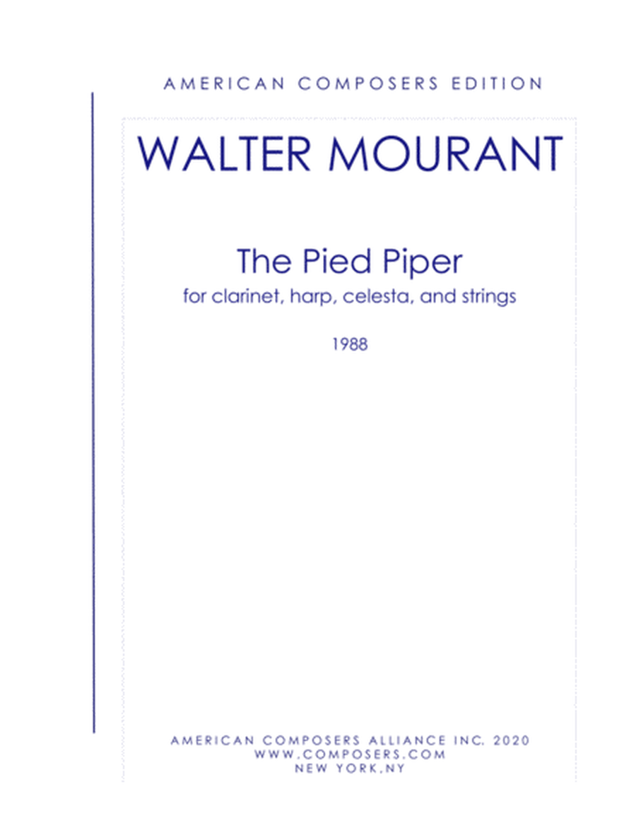 [Mourant] The Pied Piper