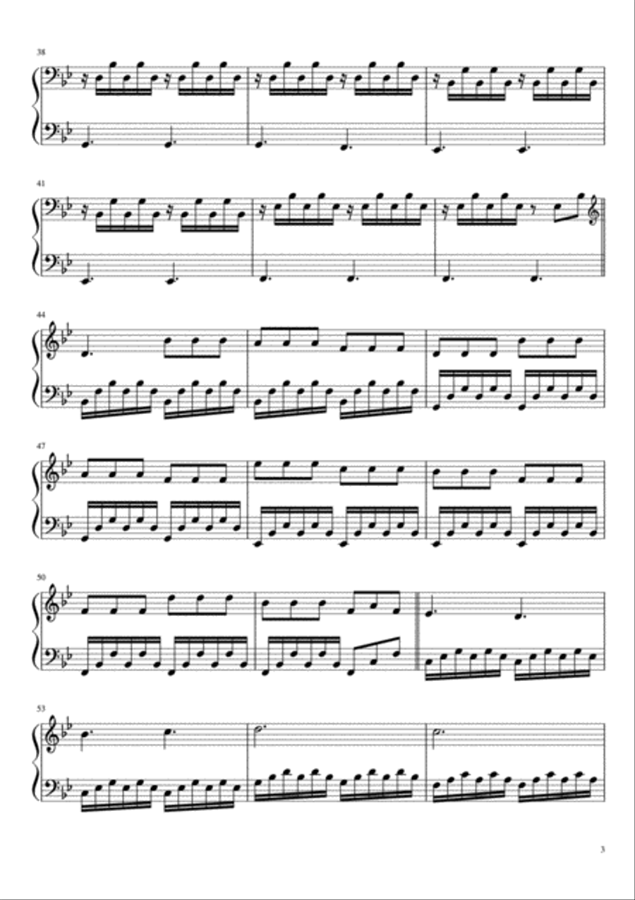 A Thousand Years Easy Piano scores gallery preview page 3