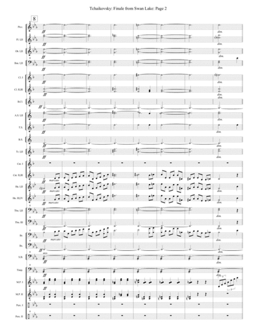 Swan Lake - Final Scene (Band) - Extra Score