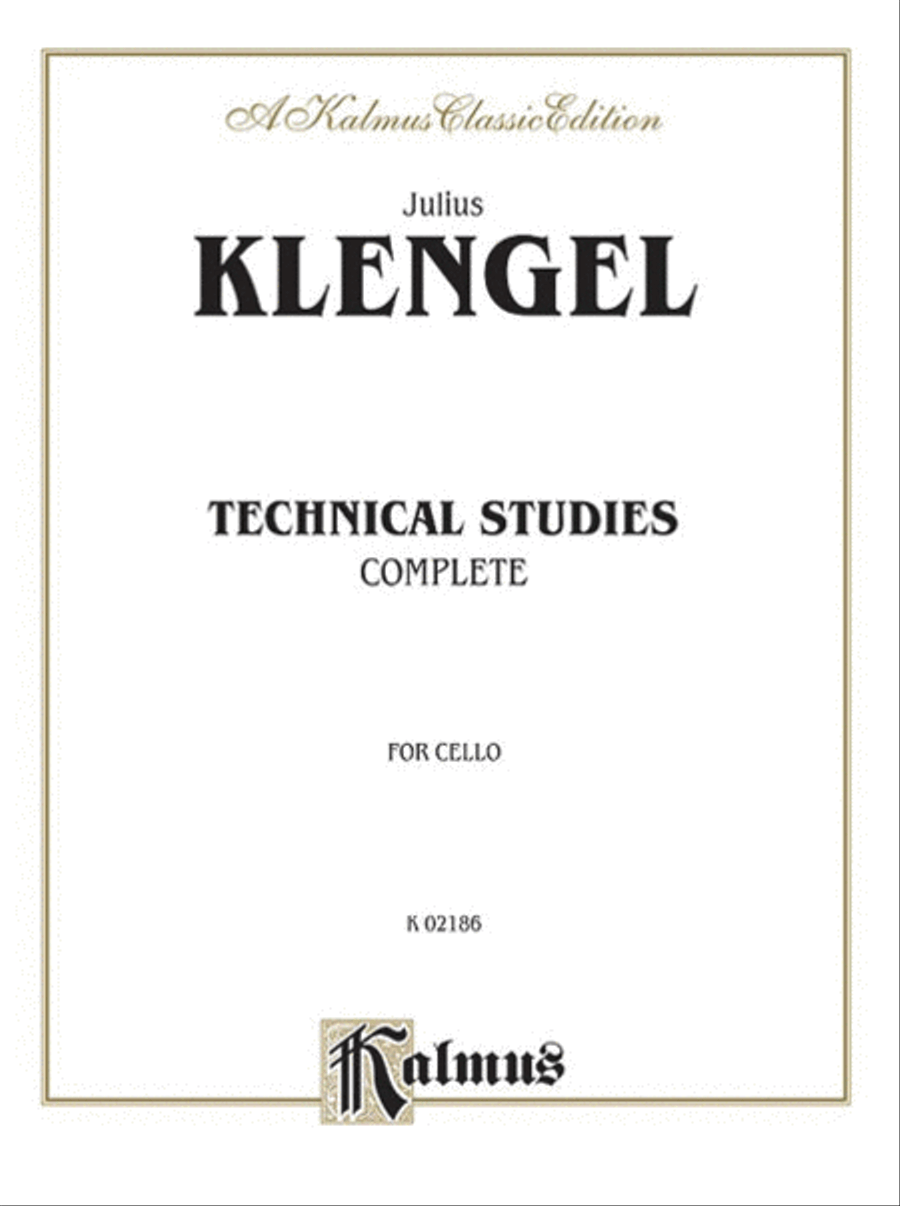 Technical Studies For Cello