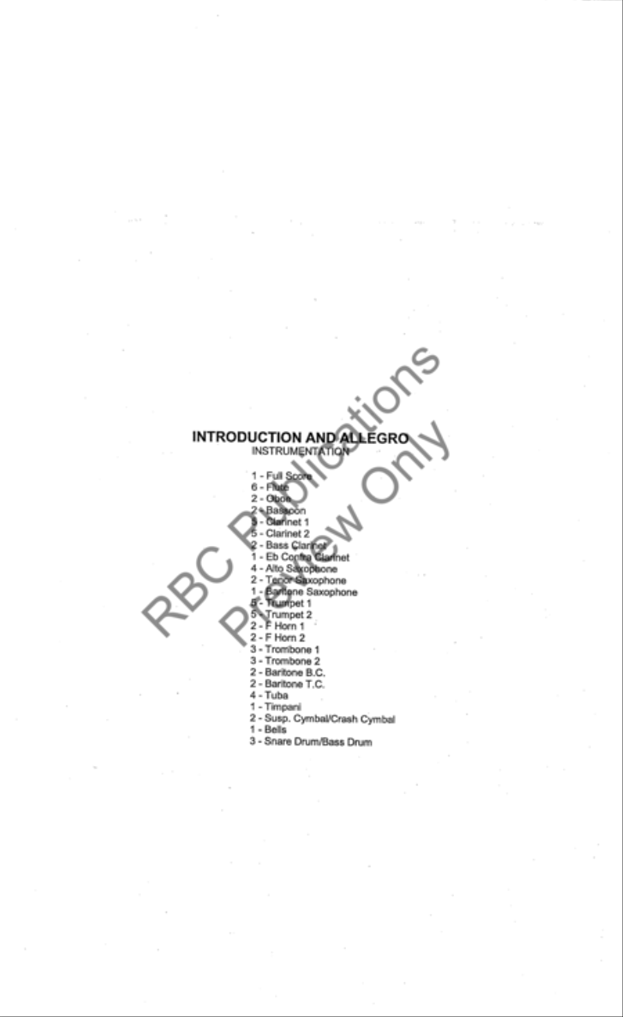 <br>Sheet music extract