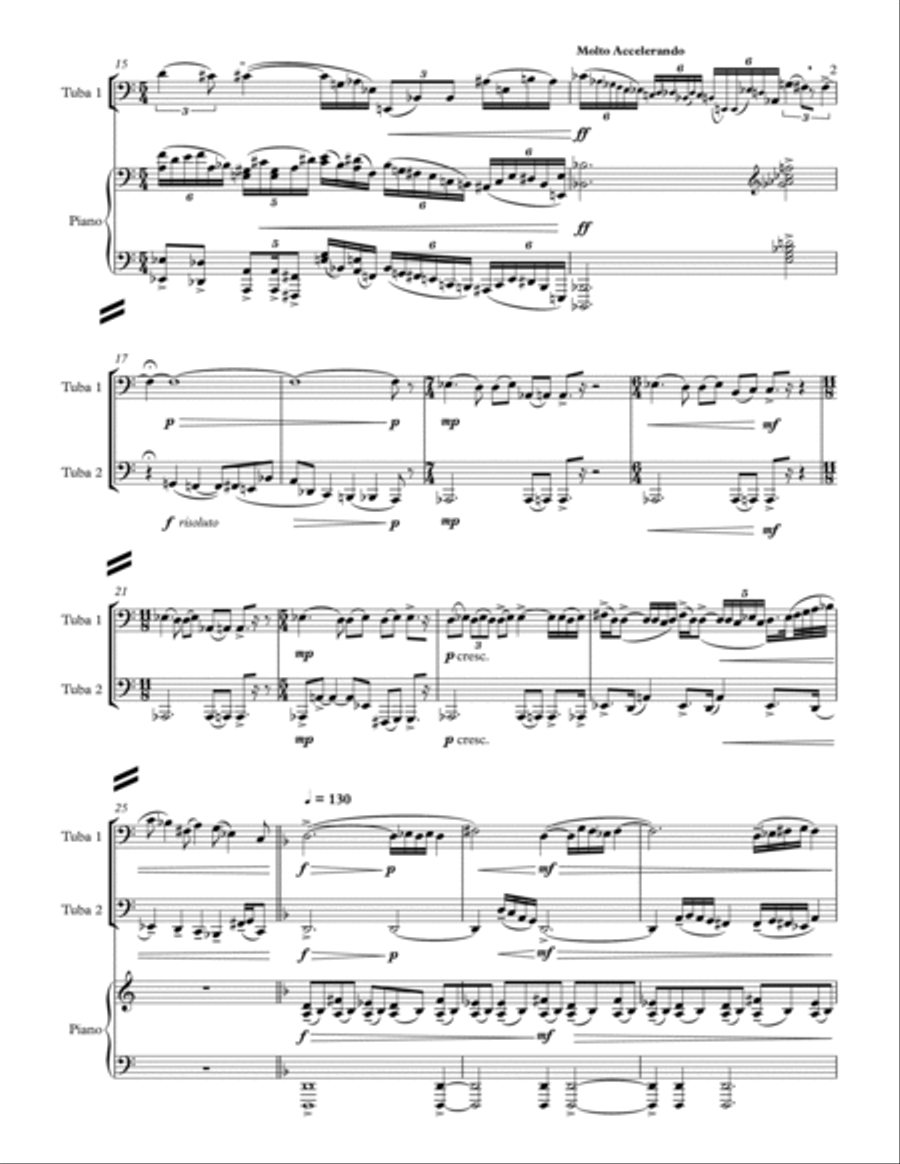 The Road to New Andreas Brass Duet scores gallery preview page 3