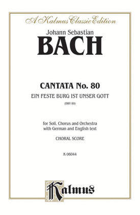Book cover for Cantata No. 80 -- Ein feste Burg ist unser Gott