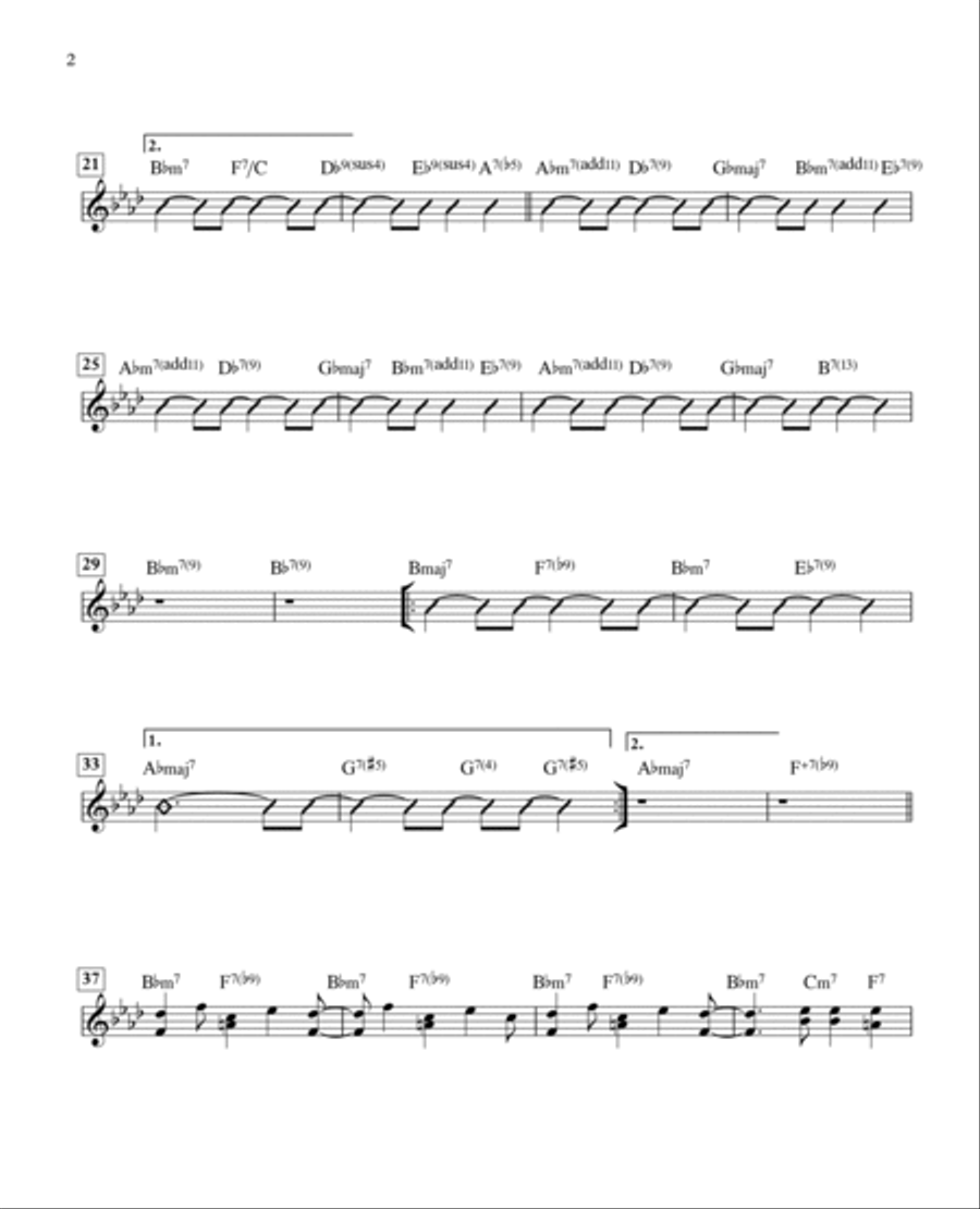 All This Love Electric Guitar scores gallery preview page 2
