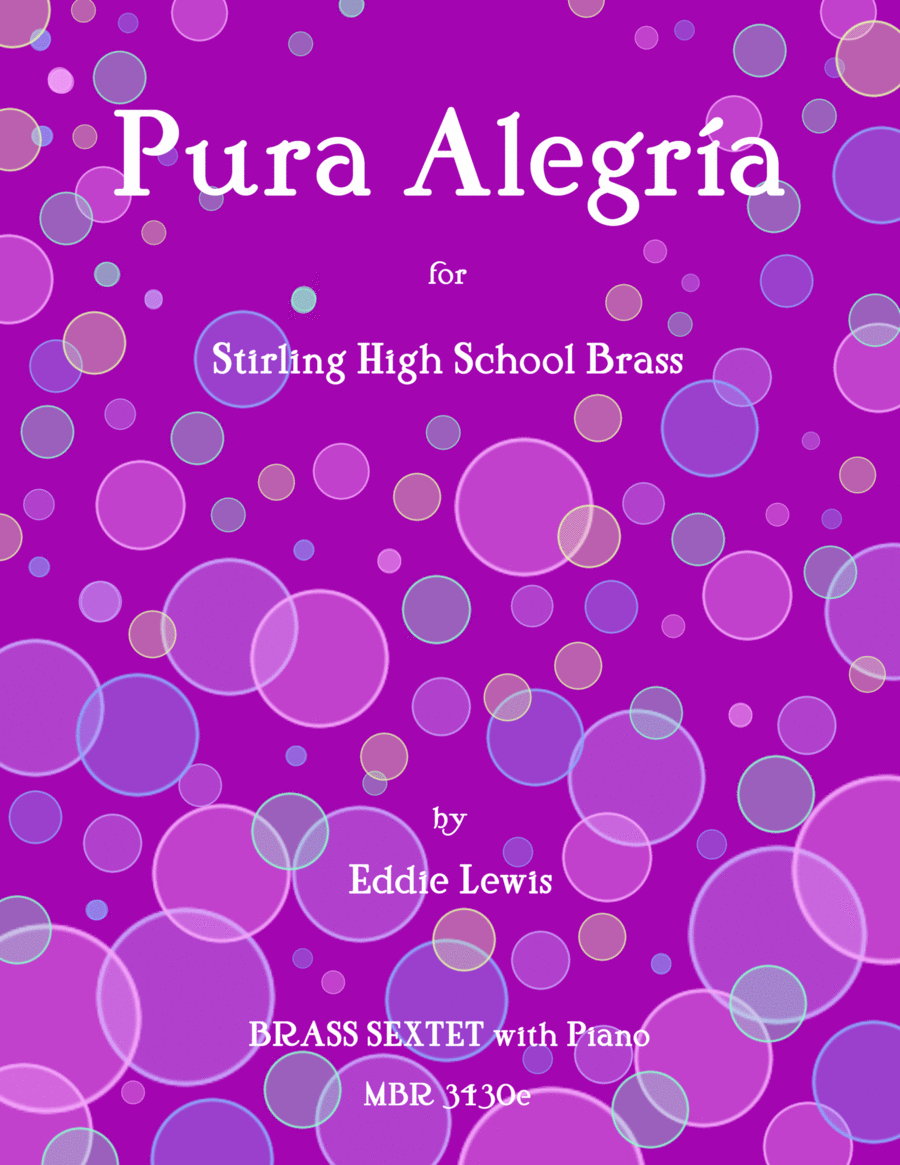 Pura Alegria for Trumpet Sextet and Keyboard image number null