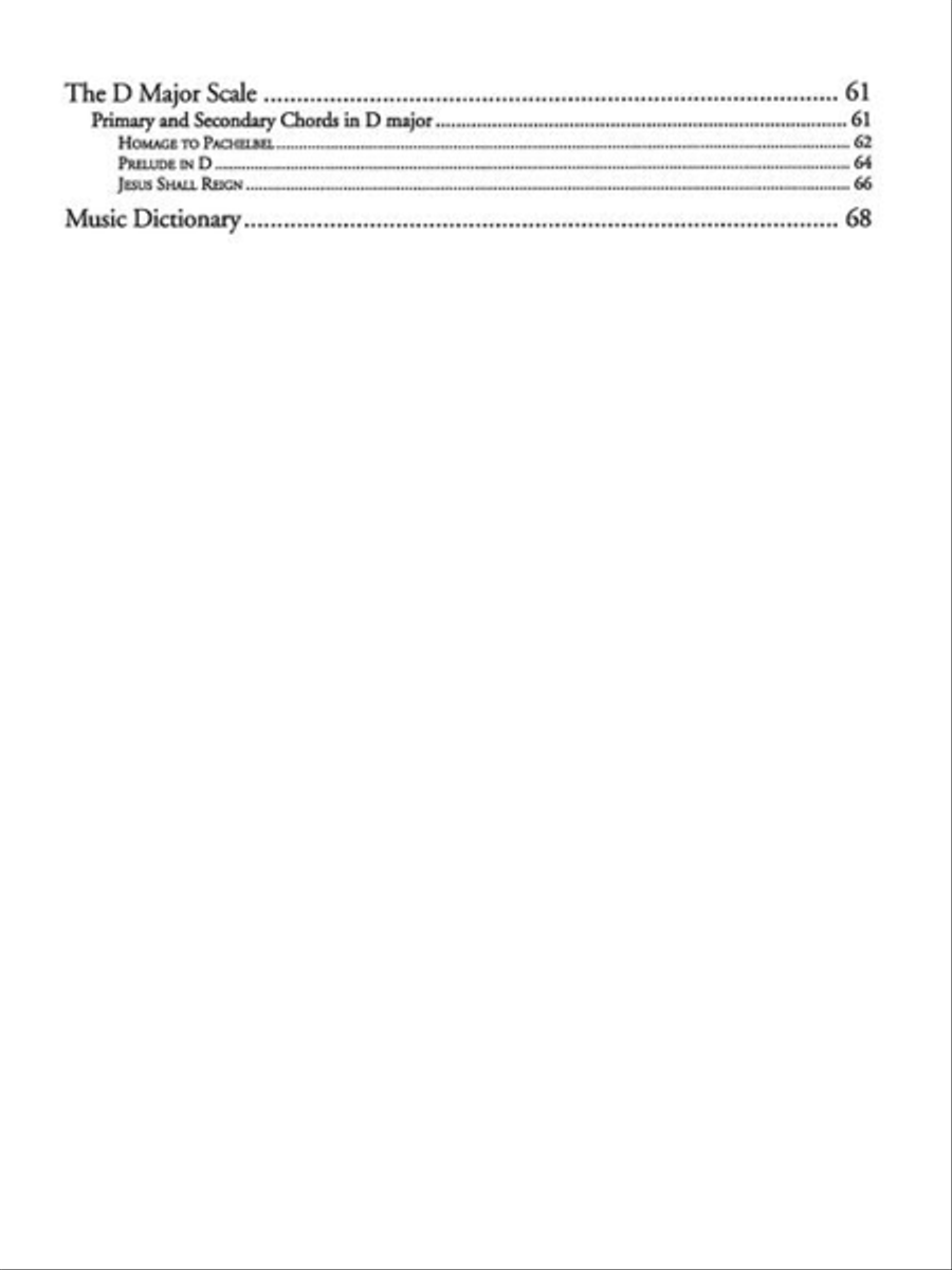 Keys for the Kingdom Piano Method scores gallery preview page 5