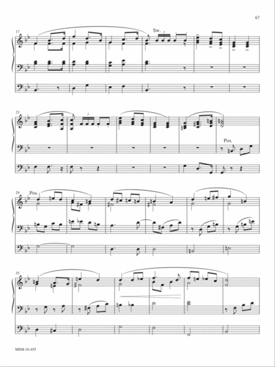 Bridal Chorus from Lohengrin Organ scores gallery preview page 2