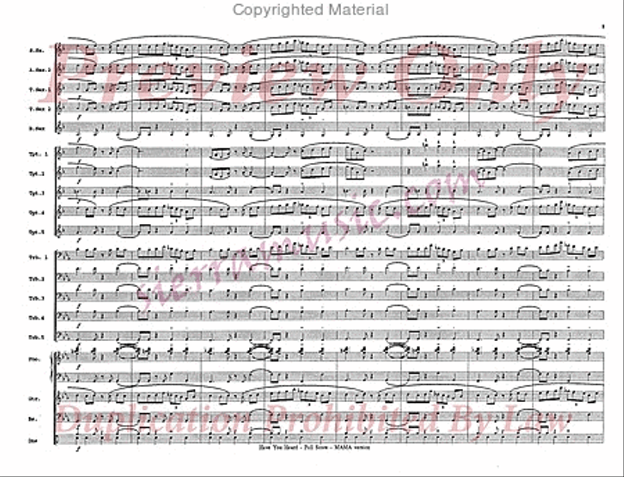 Have You Heard (Pro) Have You Heard (Pro) Big Band scores gallery preview page 9
