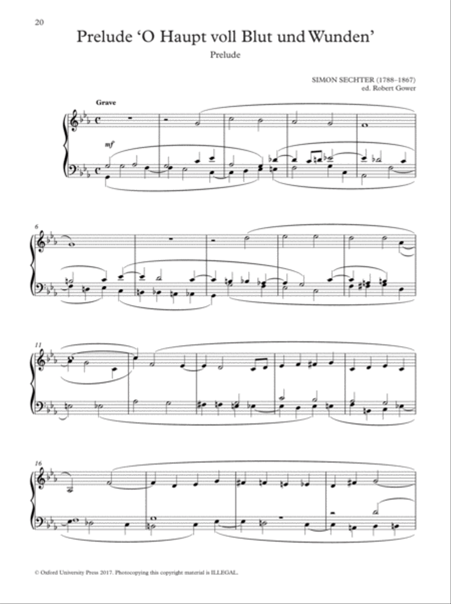 Oxford Book of Lent and Easter Organ Music for Manuals Organ Solo scores gallery preview page 20