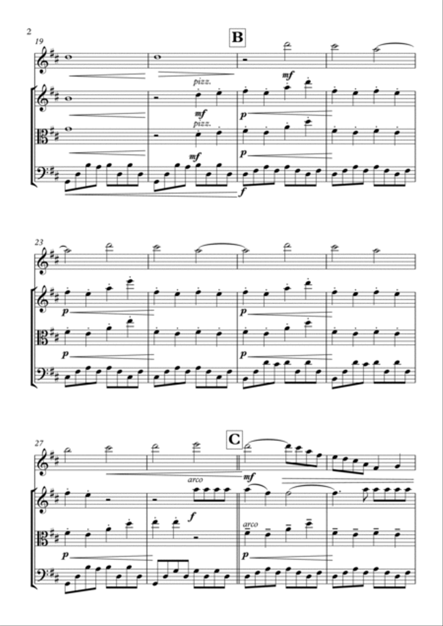 Secrets String Quartet scores gallery preview page 2