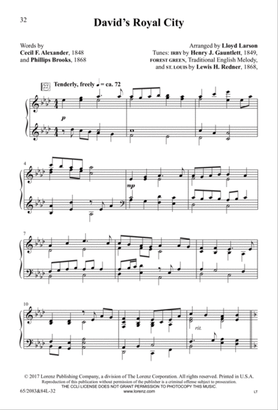 Sing Joy to All the World! - SATB Score with Performance CD 4-Part scores gallery preview page 9