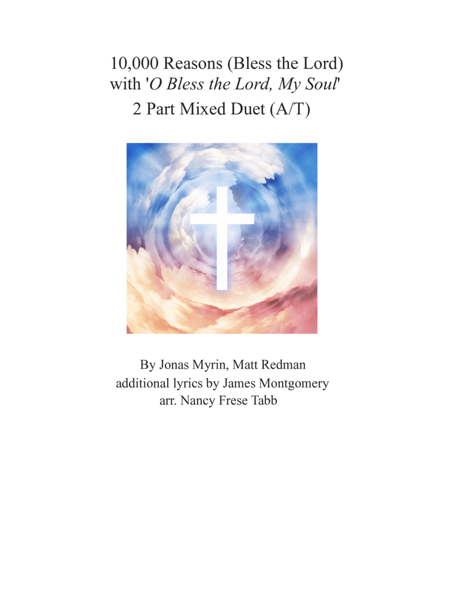 10,000 Reasons (bless The Lord) Tenor Voice scores gallery preview page 1