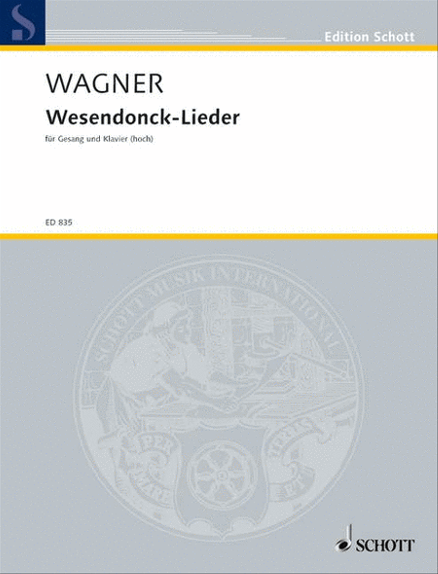 Wesendonck-Lieder Piano scores gallery preview page 1