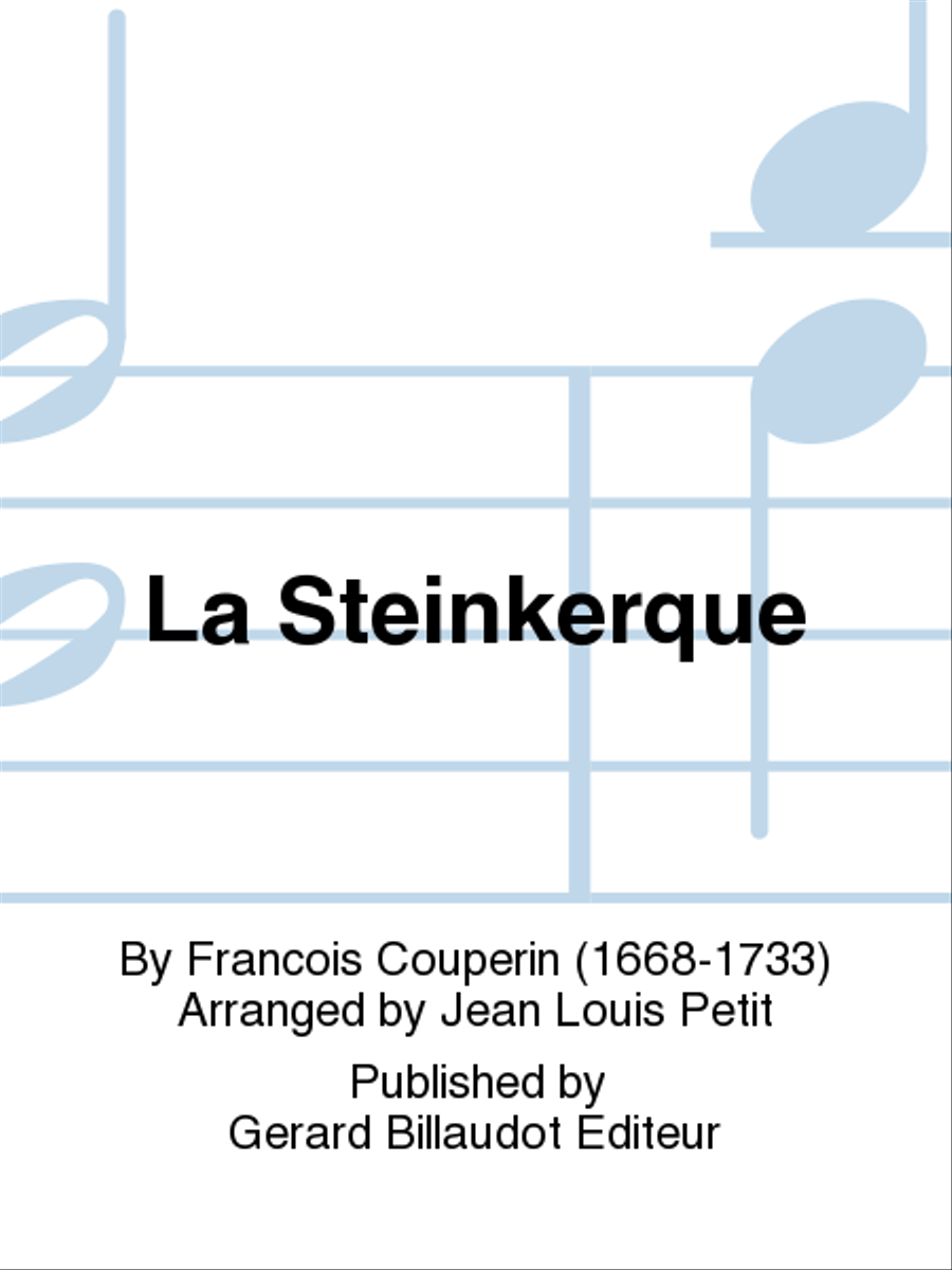 La Steinkerque Chamber Music scores gallery preview page 1