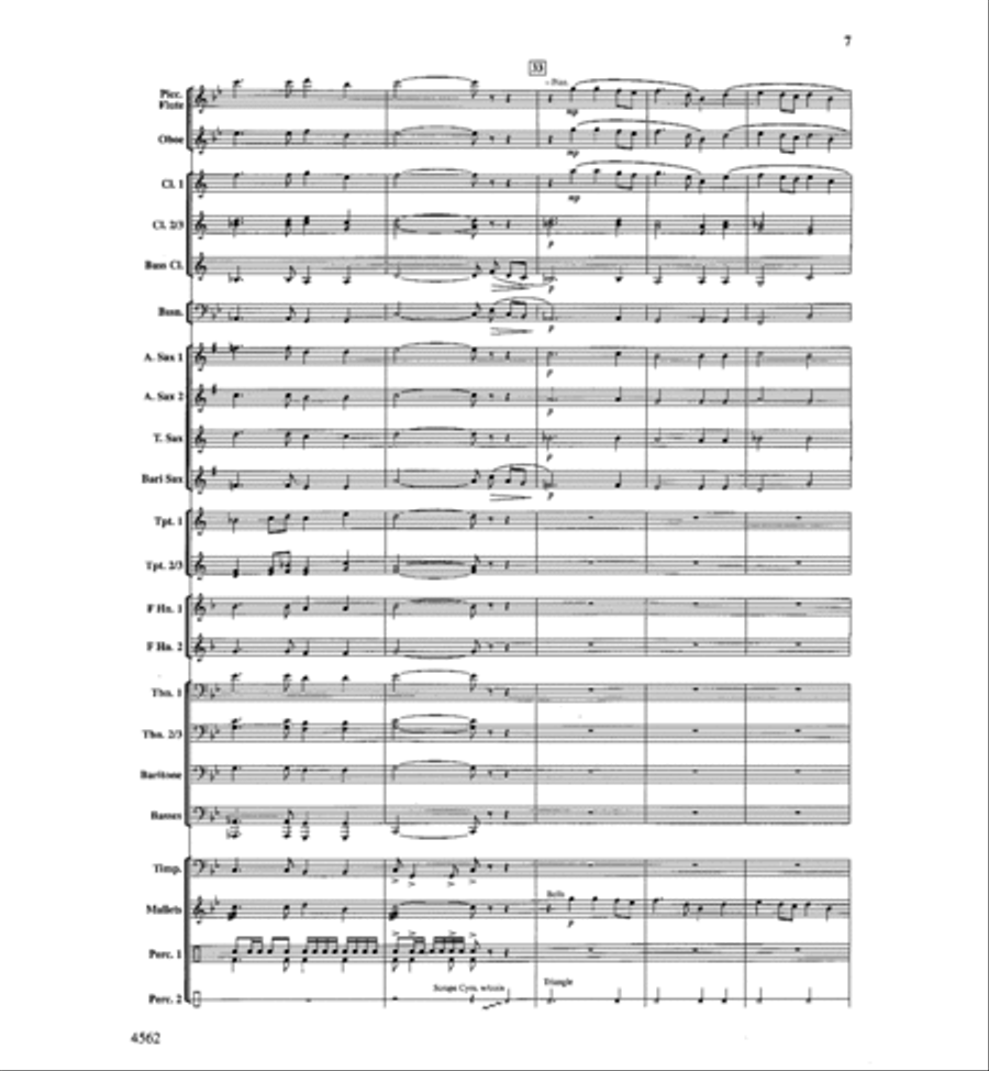 Antecedium Antecedium Concert Band scores gallery preview page 8