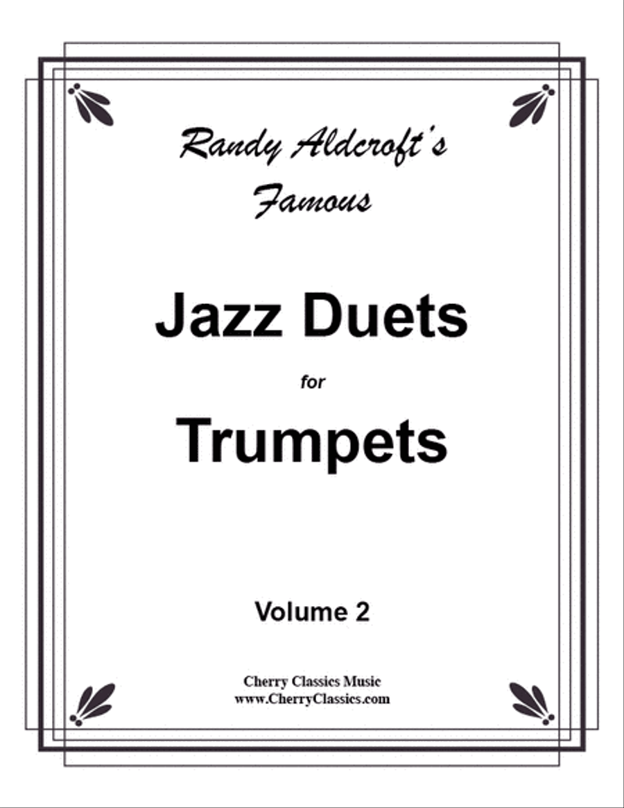 Famous Jazz Duets, v. 2 Trumpet Duet Trumpet Duet scores gallery preview page 1