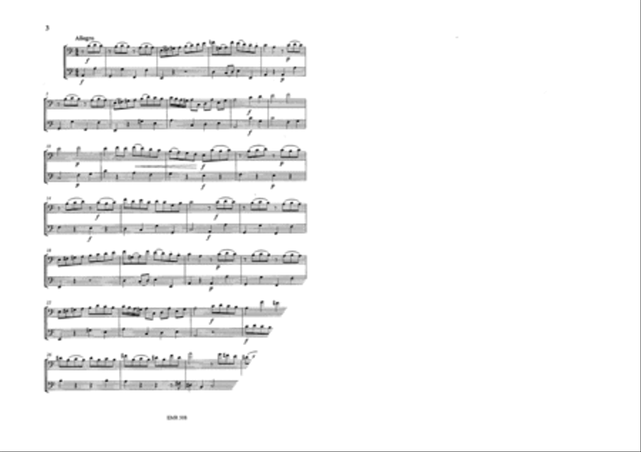 Sonata Trombone Duet scores gallery preview page 3