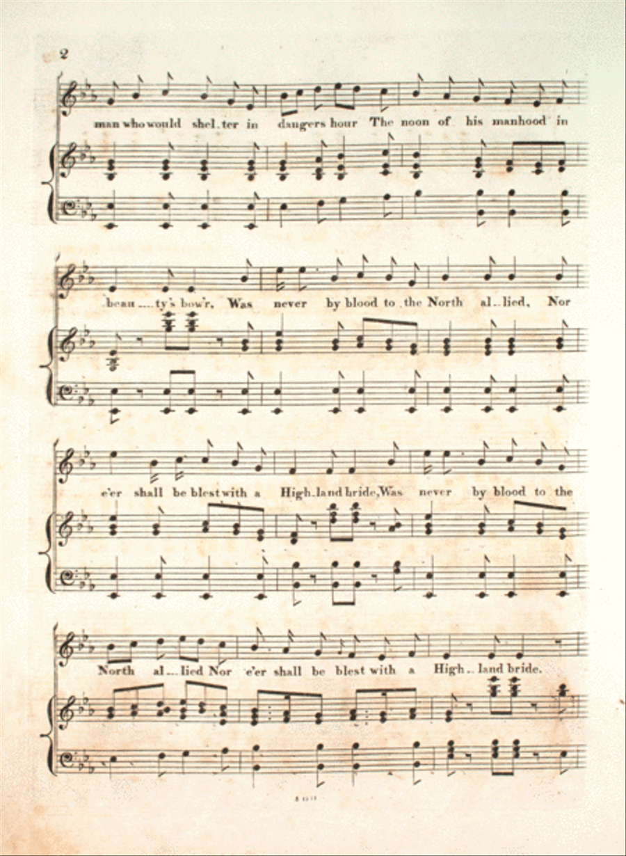 The Highlander's Bride Voice scores gallery preview page 3