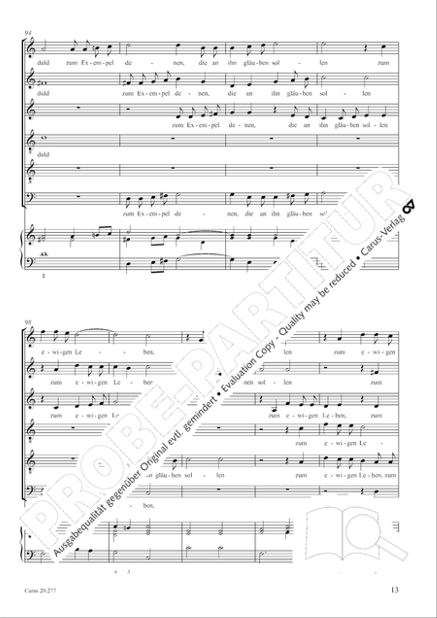 Das ist je gewisslich wahr Choir scores gallery preview page 14
