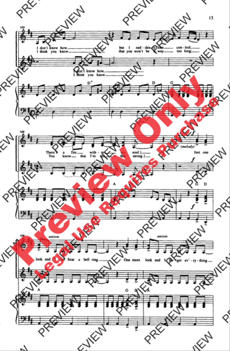 ABBA Forever! ABBA Forever! Women's Choir scores gallery preview page 13
