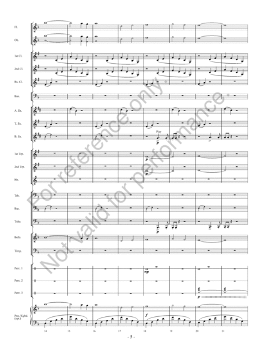 Apophis Concert Band scores gallery preview page 6