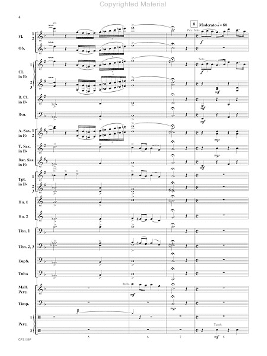 Aisling Gaelach Concert Band scores gallery preview page 5