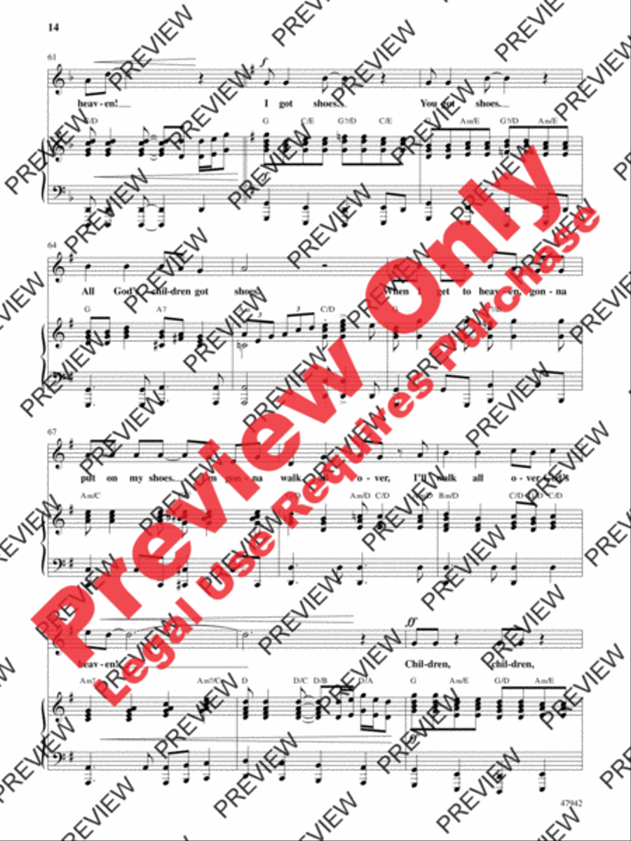 This Is the Time to Sing 4-Part scores gallery preview page 14