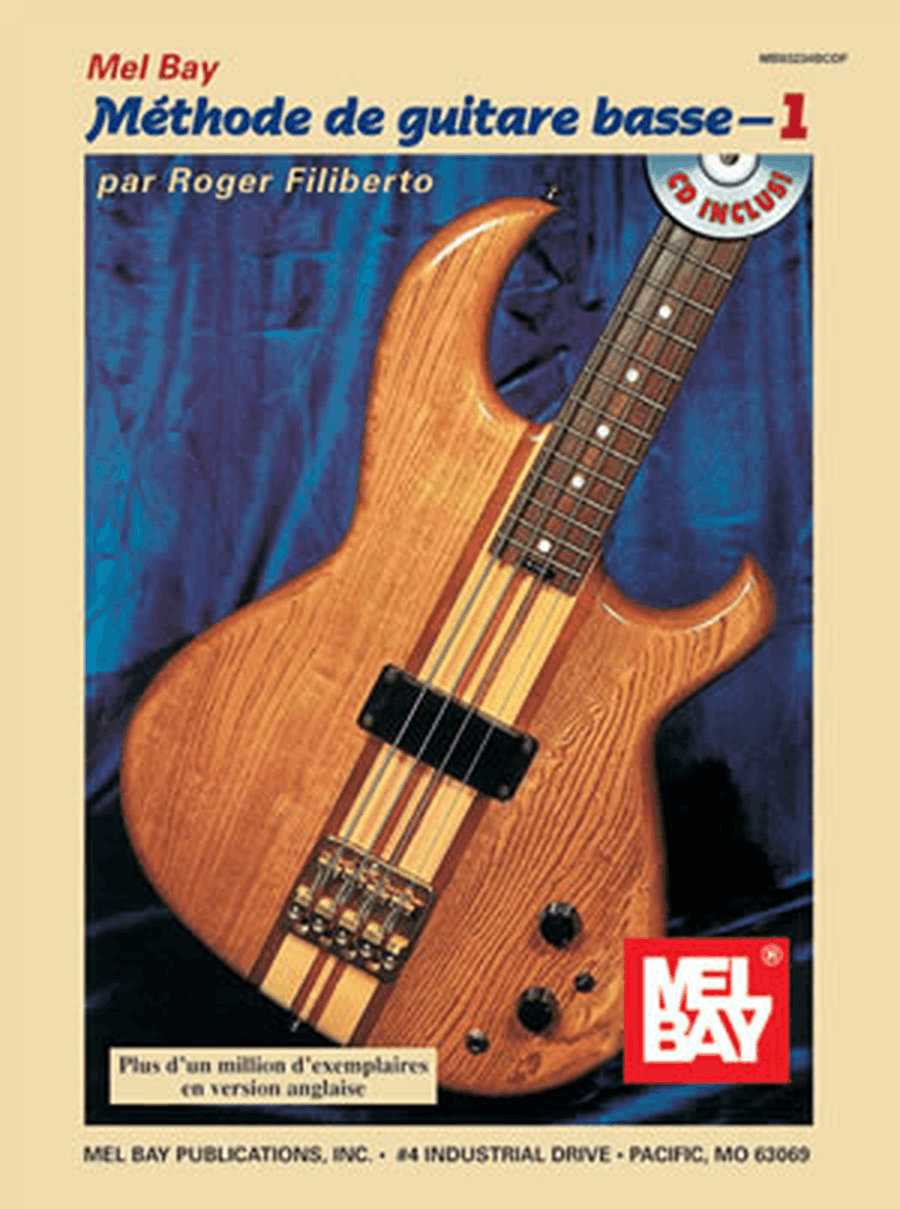 Electric Bass Method, Volume 1, French Edition