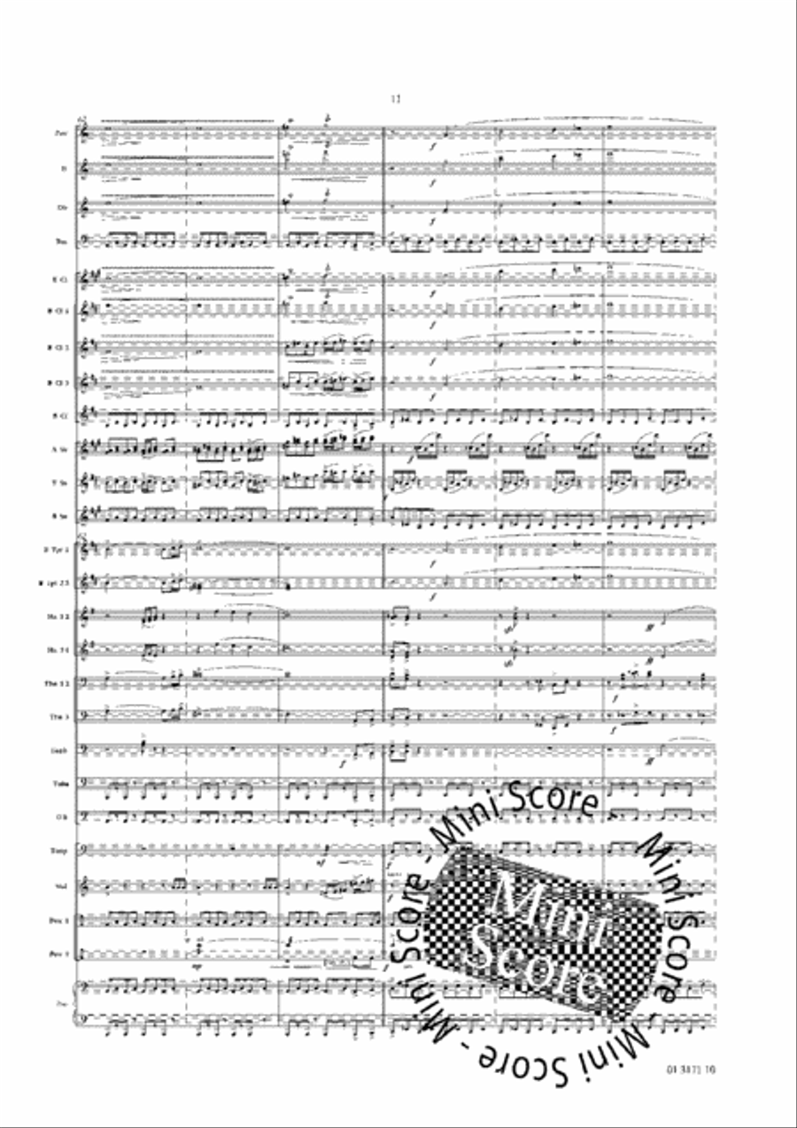 The Bermuda Triangle Concert Band scores gallery preview page 19
