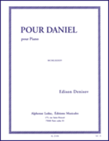 Pour Daniel (piano Solo)