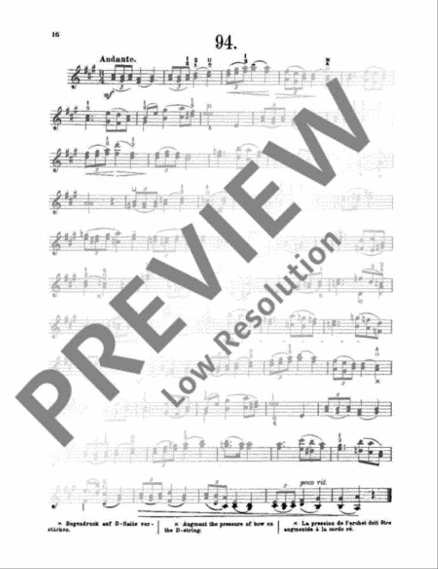 100 Studies 100 Studies Violin Solo scores gallery preview page 17