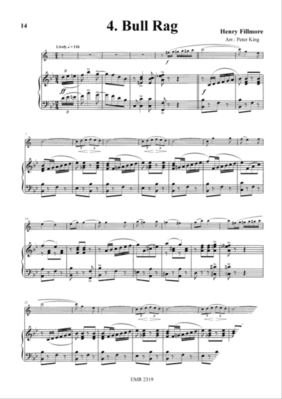 15 Rags Tenor Saxophone scores gallery preview page 6