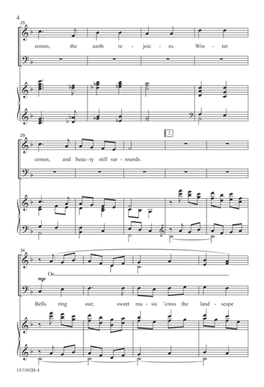 Winter Comes 4-Part scores gallery preview page 4