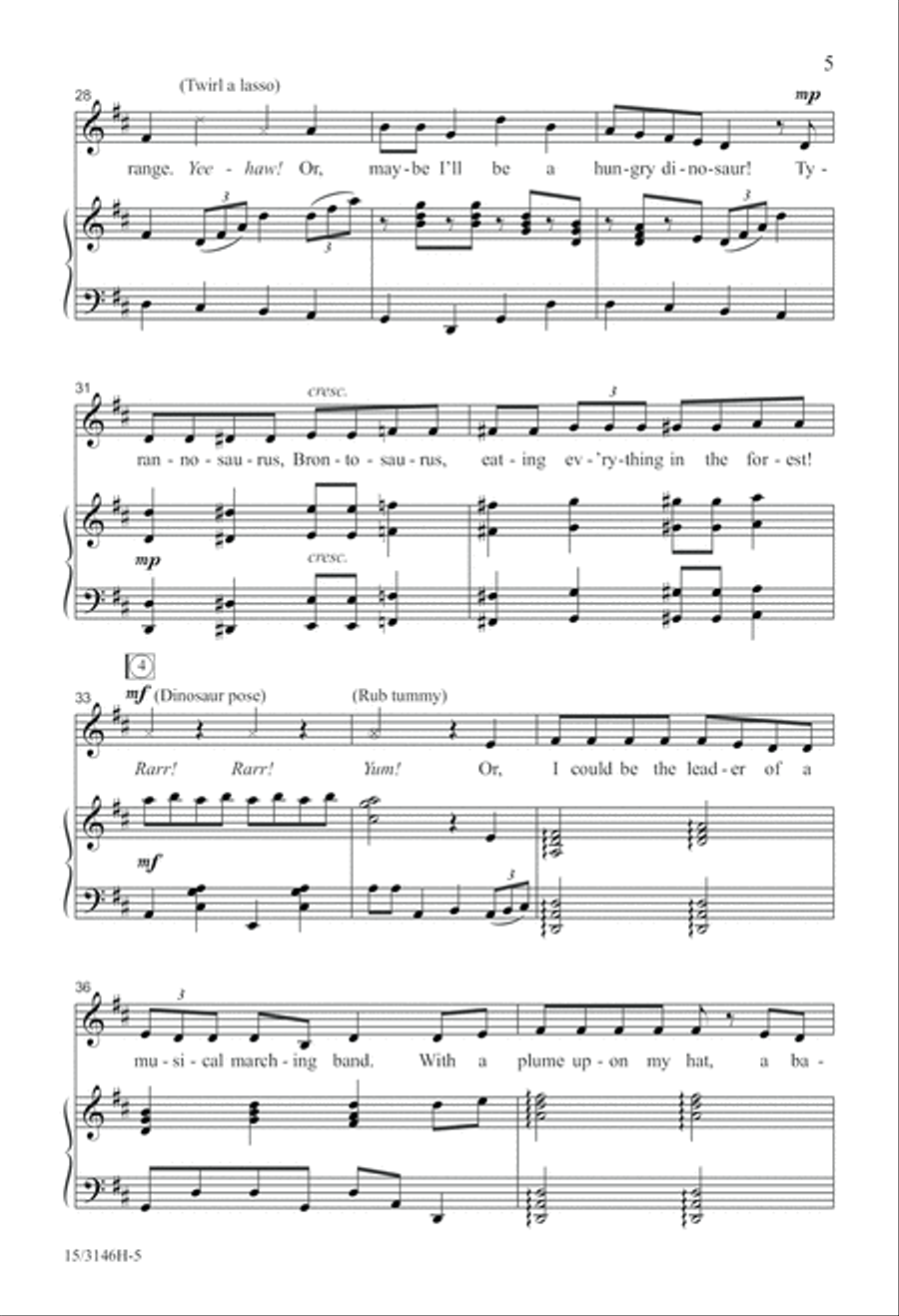 Scallywag Scallywag Unison Choir scores gallery preview page 6
