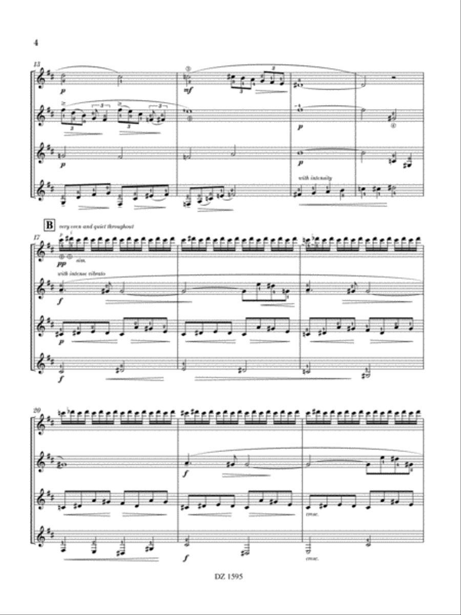 Intermezzo Guitar Ensemble scores gallery preview page 4