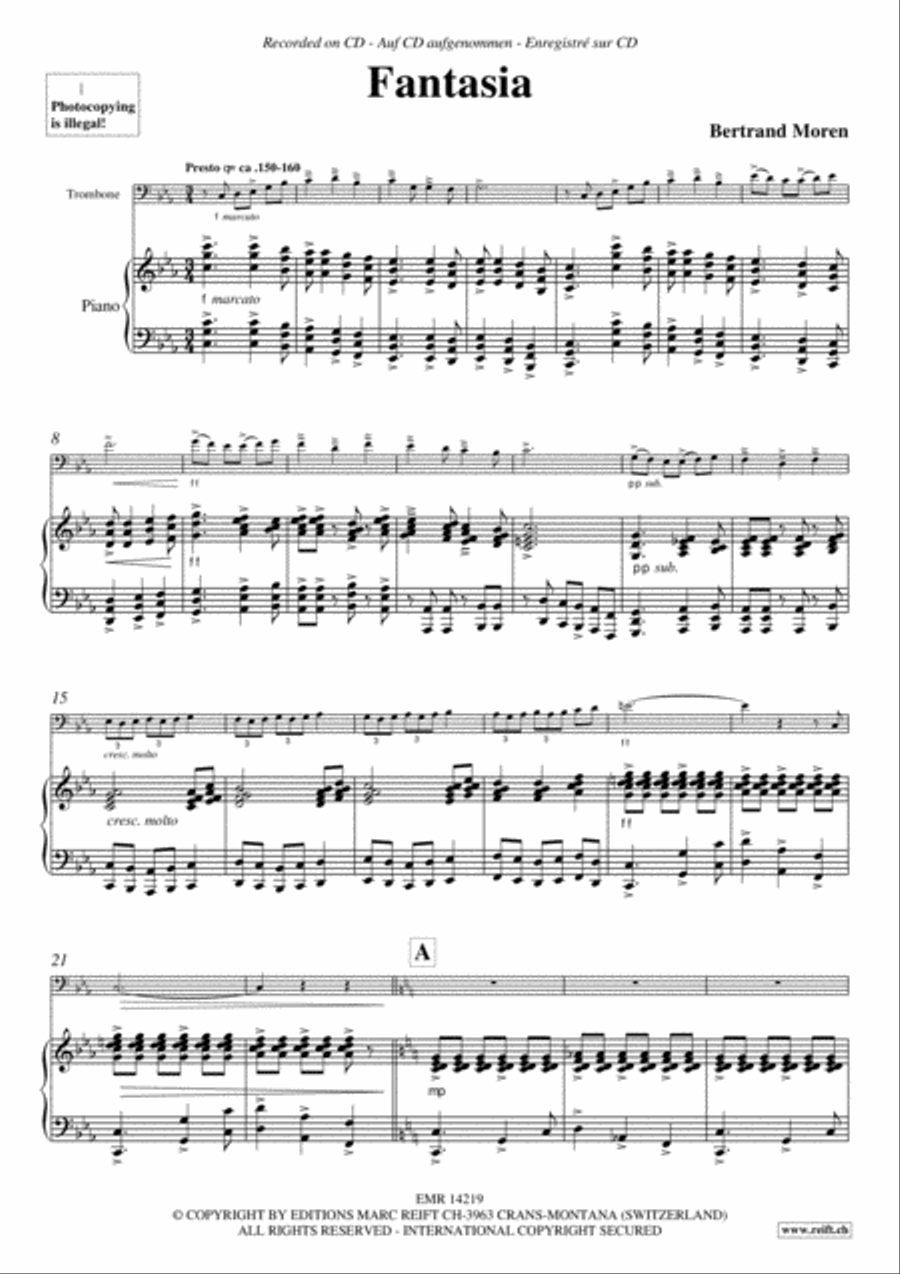 Fantasia Fantasia Piano Accompaniment scores gallery preview page 3