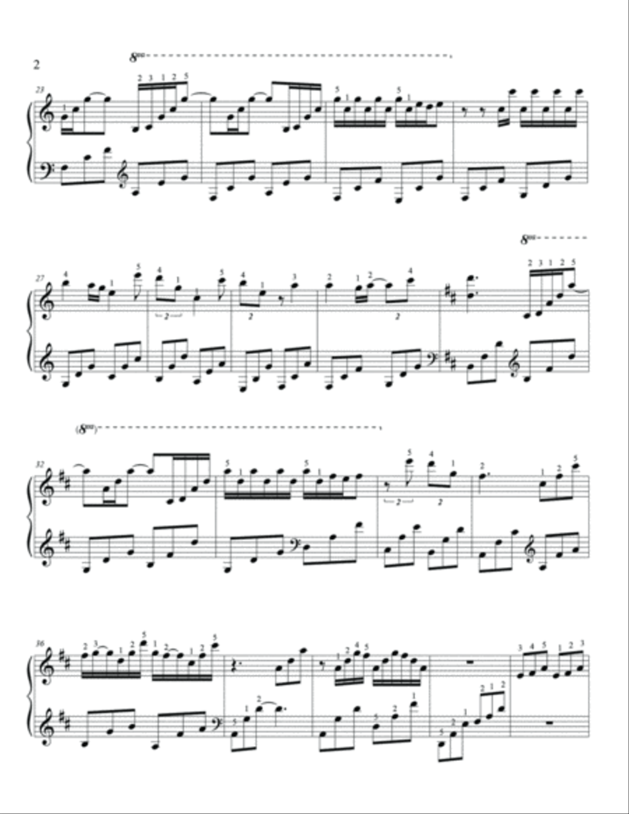 Memorias de infancia Piano Solo scores gallery preview page 3