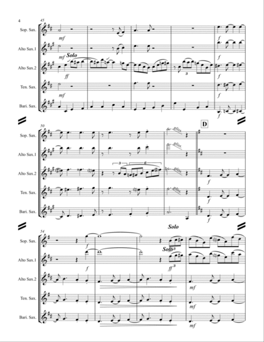 A String Of Pearls Woodwind Ensemble scores gallery preview page 5