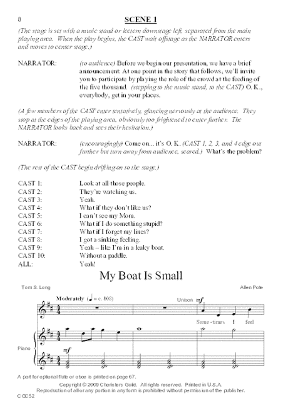 Table for Five Thousand! Accompaniment Recording Accompaniment CD scores gallery preview page 2