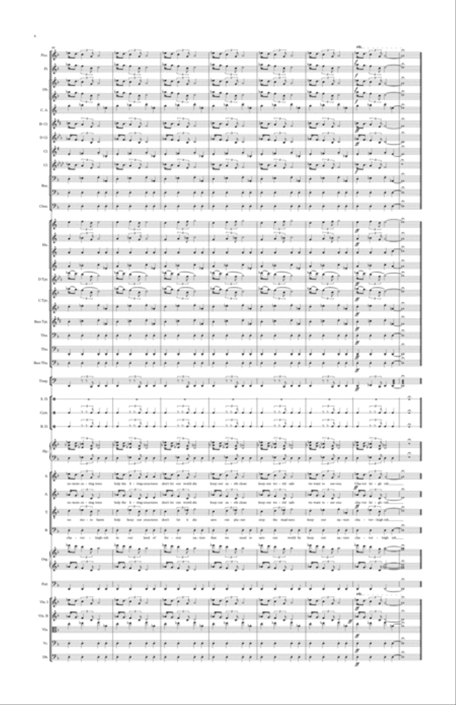 Chavorleighteh Chavorleighteh 4-Part scores gallery preview page 6