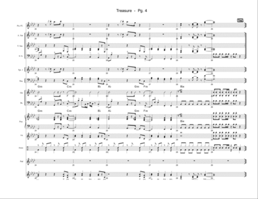 Treasure Large Ensemble scores gallery preview page 4