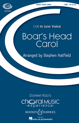 Book cover for The Boar's Head Carol