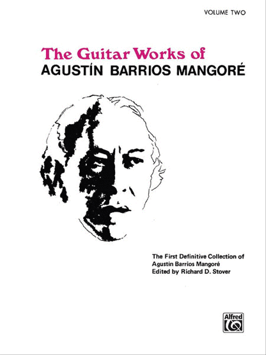 Guitar Works of Agustin Barrios Mangore, Volume 2 Acoustic Guitar scores gallery preview page 1