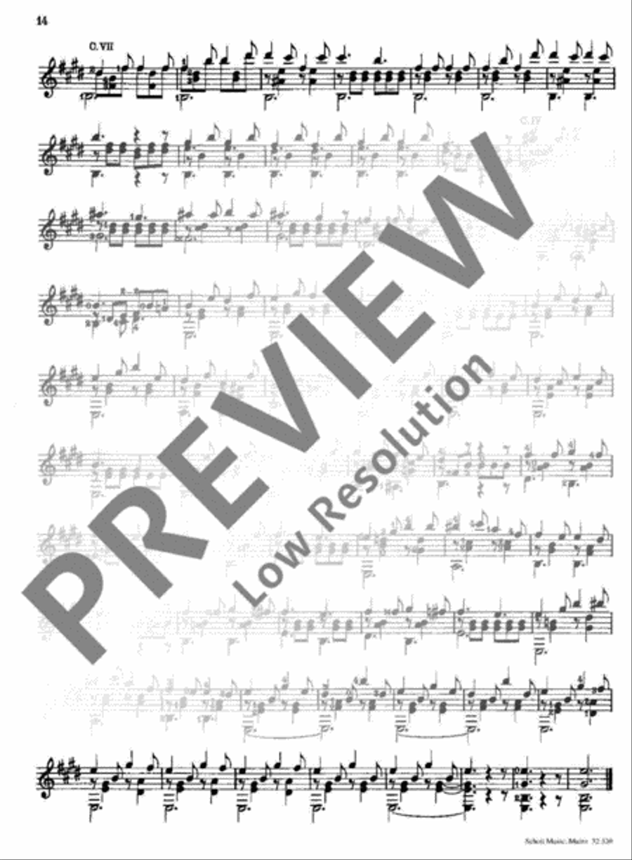Progressive Studies for Beginners Classical Guitar scores gallery preview page 15