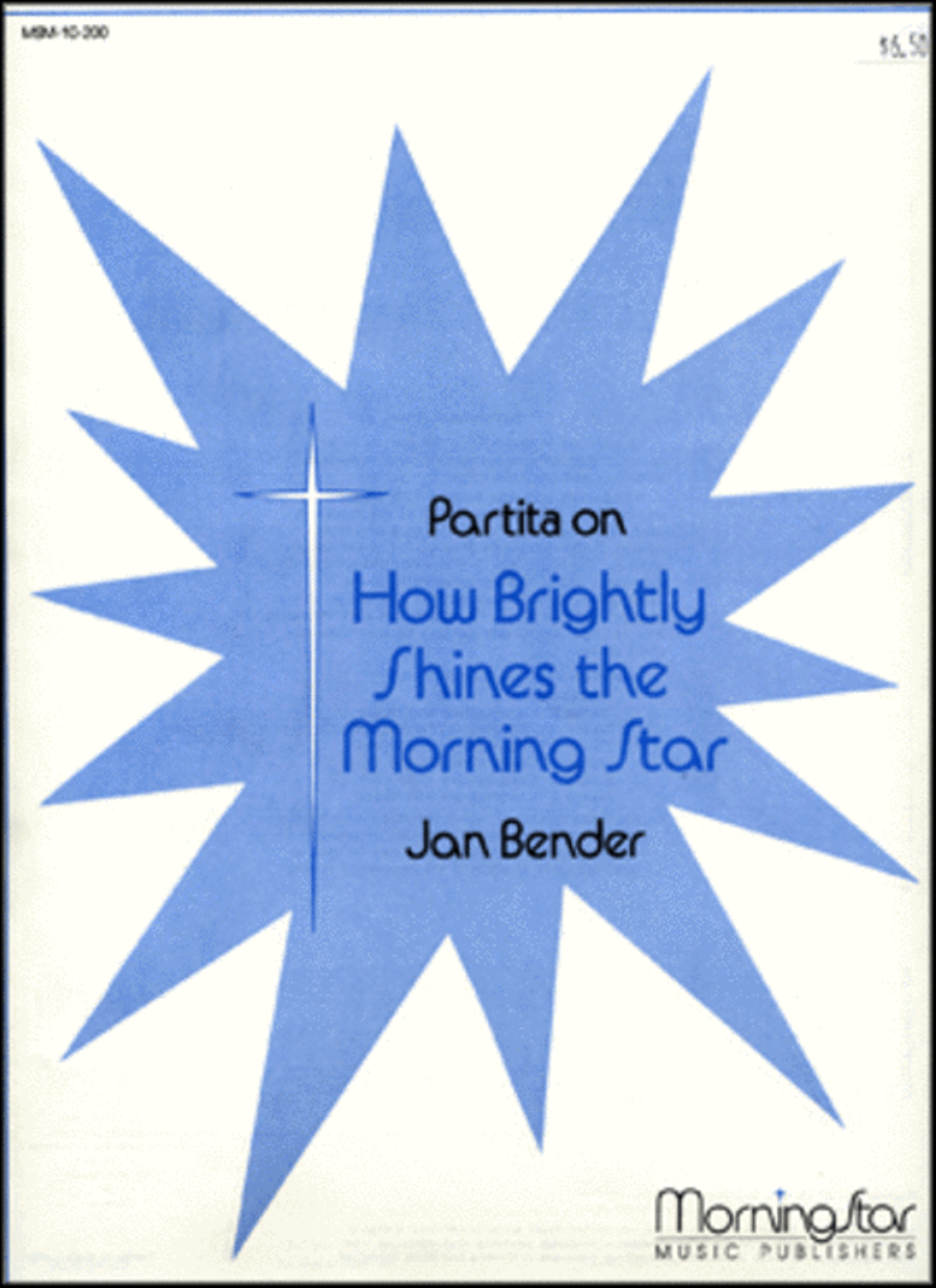Partita on How Brightly Shines the Morning Star Organ scores gallery preview page 1